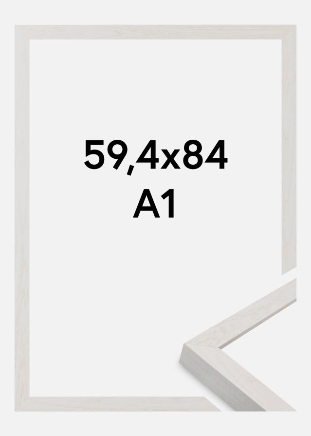 Okvir Wells Akrilno steklo Bela 59,4x84,1 cm (A1)