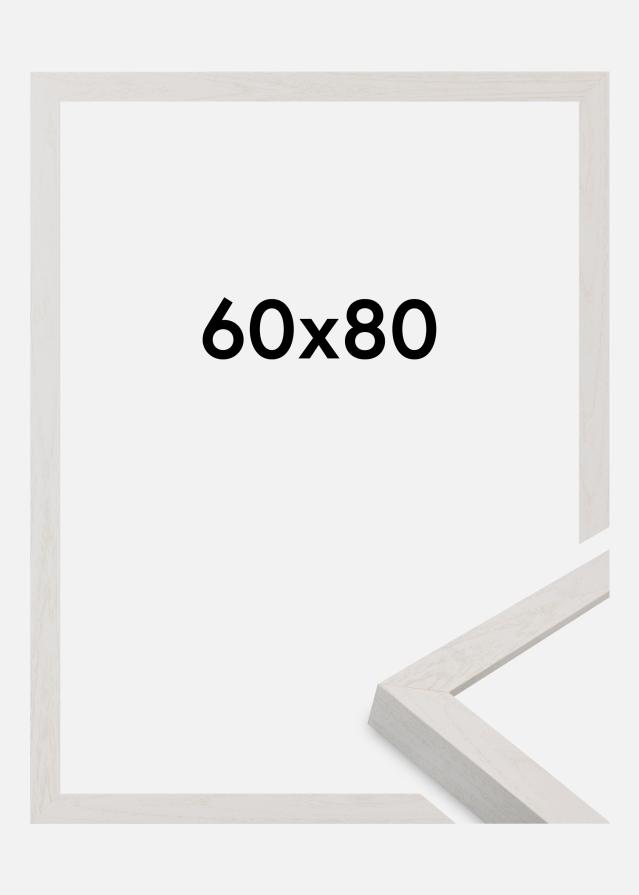 Okvir Wells Akrilno steklo Bela 60x80 cm