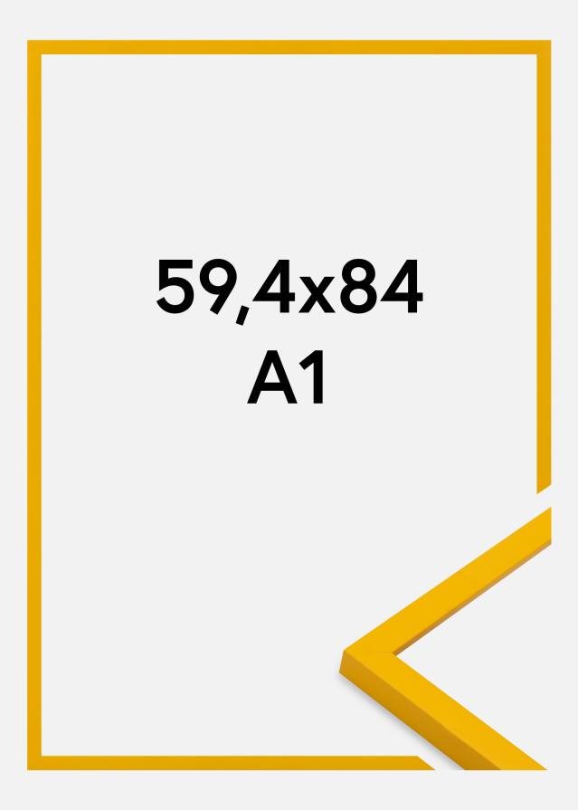 Okvir Kent Akrilno steklo Rumena 59,4x84,1 cm (A1)