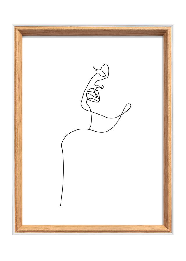 Okvir Silhouette Hrast 18x24 cm