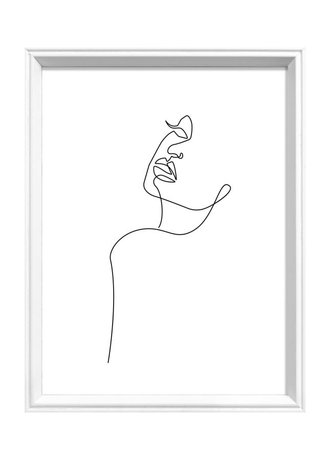 Okvir Silhouette Bela 18x24 cm