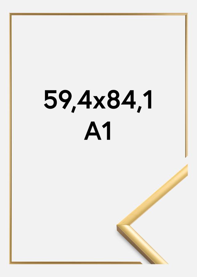 Okvir New Lifestyle Akrilno steklo Shiny Zlato 59,4x84,1 cm (A1)