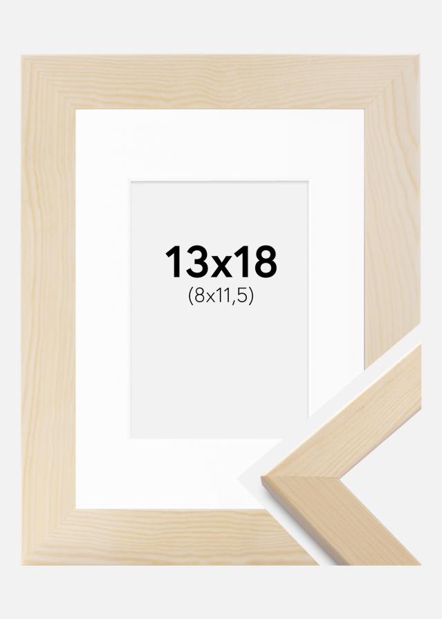 Okvir Trendline narave 13x18 cm - Paspartȗ Bela 9x12 cm