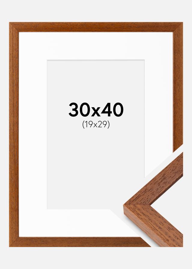 Okvir Hermes Knjiga 30x40 cm - Paspartȗ Bela 20x30 cm