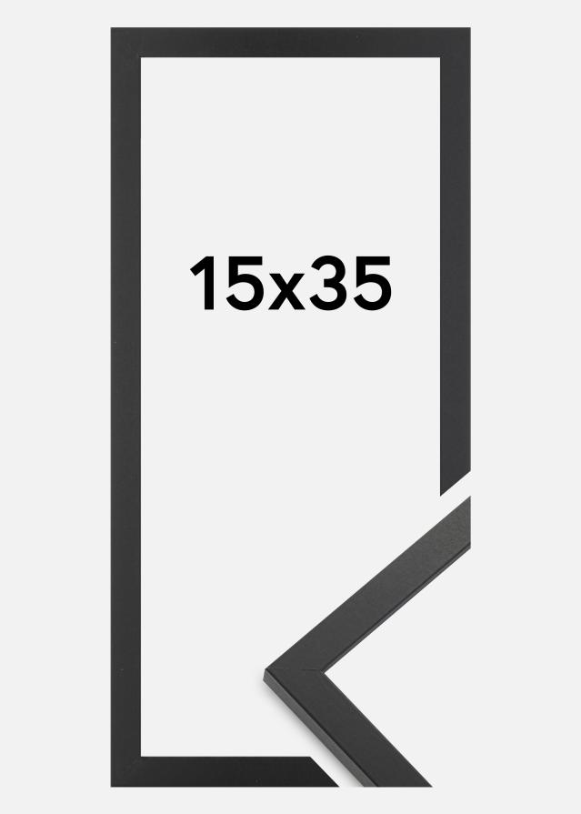 Okvir Trendy Akrilno steklo Črna 15x35 cm
