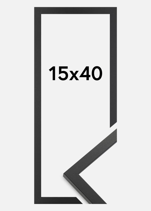 Okvir Trendy Akrilno steklo Črna 15x40 cm