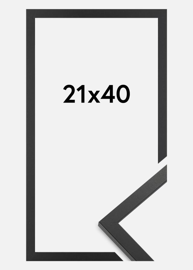 Okvir Trendy Akrilno steklo Črna 21x40 cm