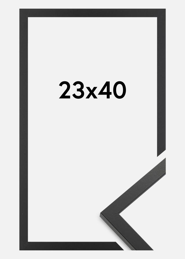 Okvir Trendy Akrilno steklo Črna 23x40 cm