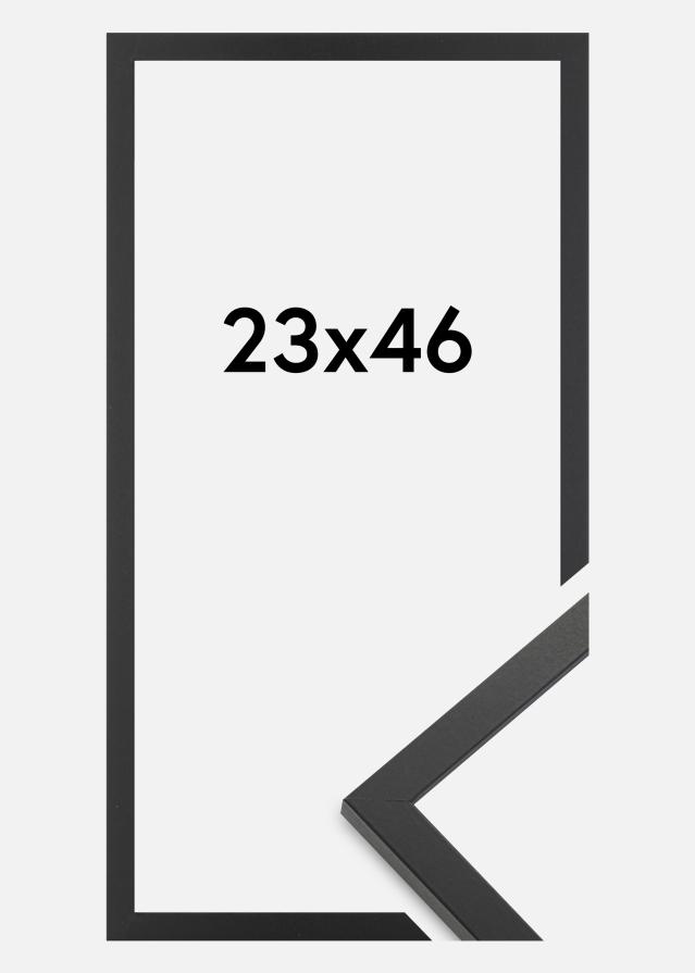 Okvir Trendy Akrilno steklo Črna 23x46 cm