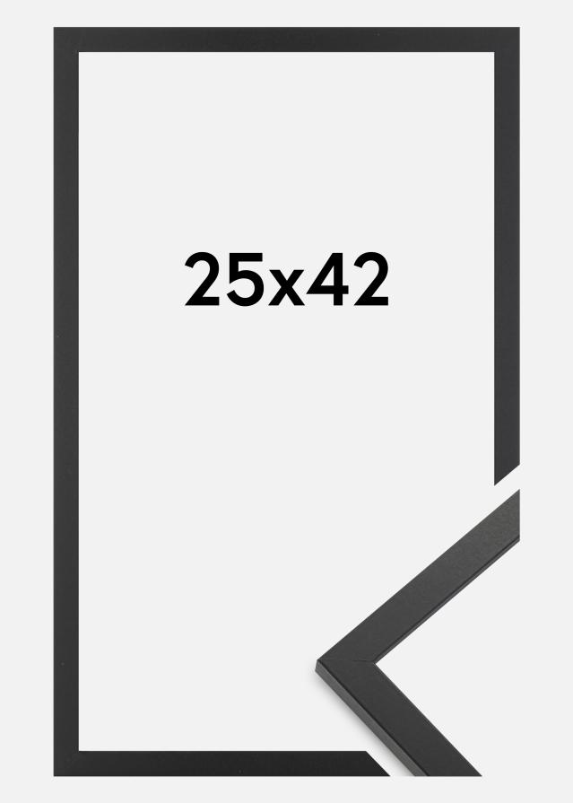 Okvir Trendy Akrilno steklo Črna 25x42 cm