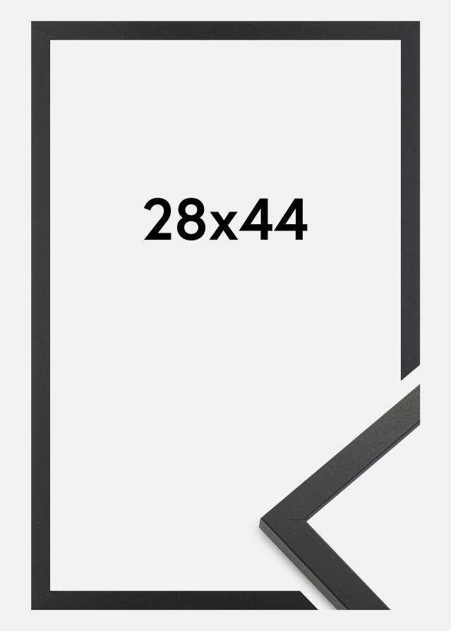 Okvir Trendy Akrilno steklo Črna 28x44 cm