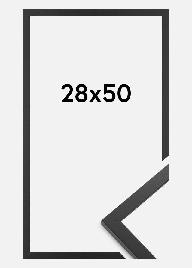 Okvir Trendy Akrilno steklo Črna 28x50 cm