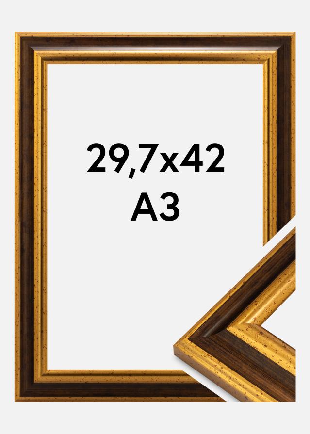 Okvir Aberystwyth Akrilno steklo Zlato 29,7x42 cm (A3)