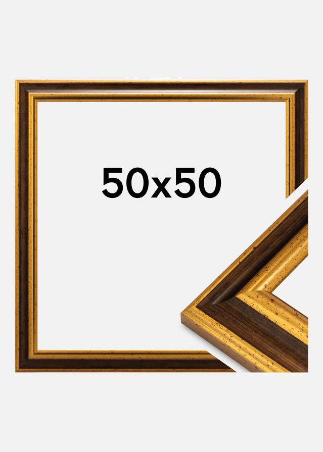 Okvir Aberystwyth Akrilno steklo Zlato 50x50 cm