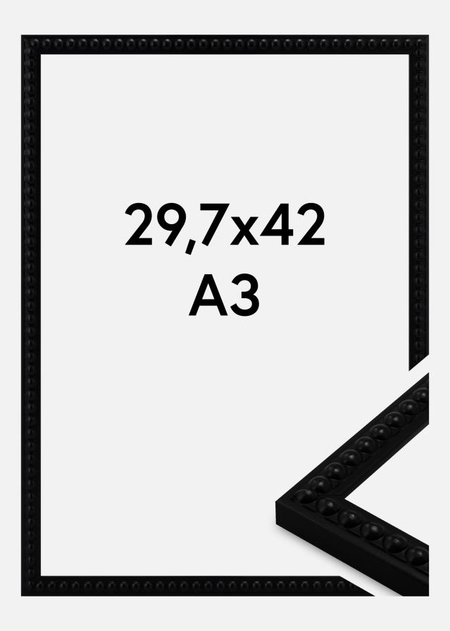 Okvir Perla Akrilno steklo Črna 29,7x42 cm (A3)