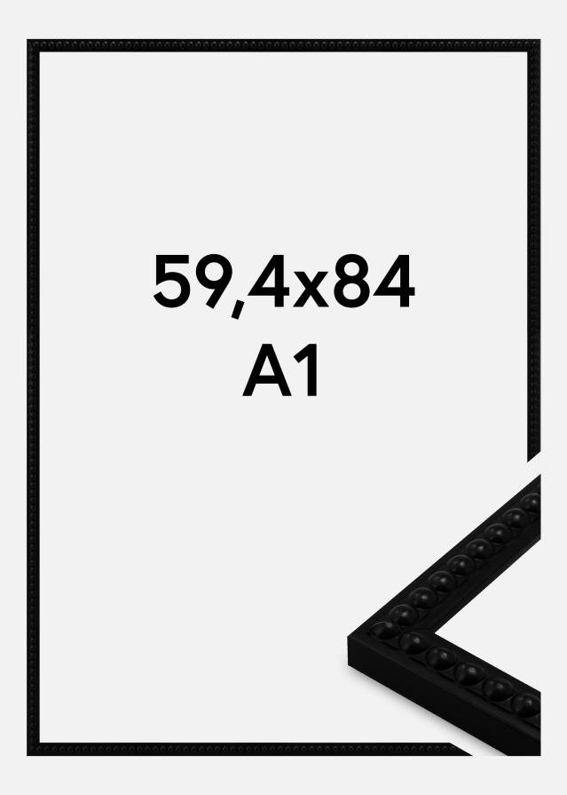 Okvir Perla Akrilno steklo Črna 59,4x84 cm (A1)