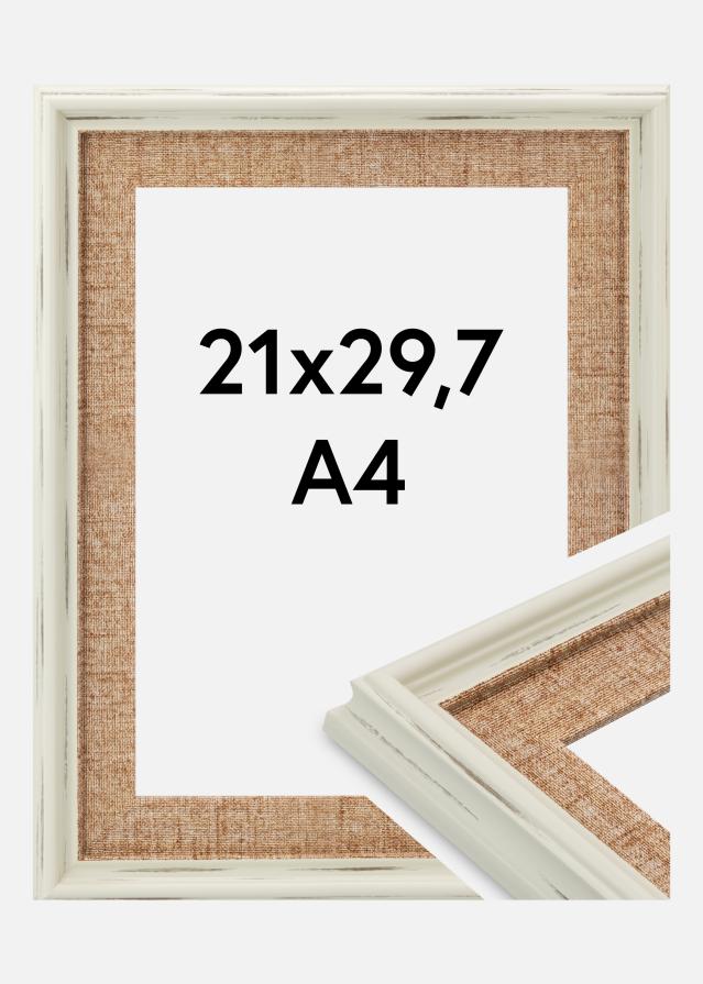 Okvir Sandweave Akrilno steklo Bela 21x29,7 cm (A4)