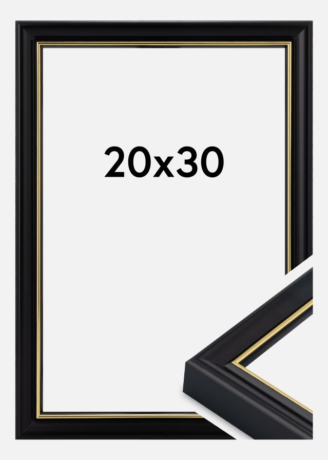 Okvir Canterbury Akrilno steklo Črna 20x30 cm