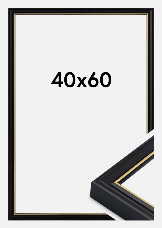 Okvir Canterbury Akrilno steklo Črna 40x60 cm