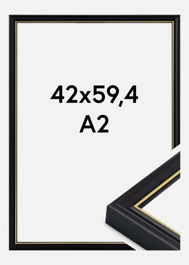 Okvir Canterbury Akrilno steklo Črna 42x59,4 cm (A2)