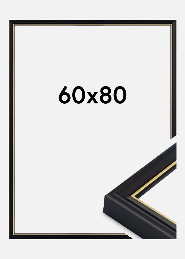 Okvir Canterbury Akrilno steklo Črna 60x80 cm