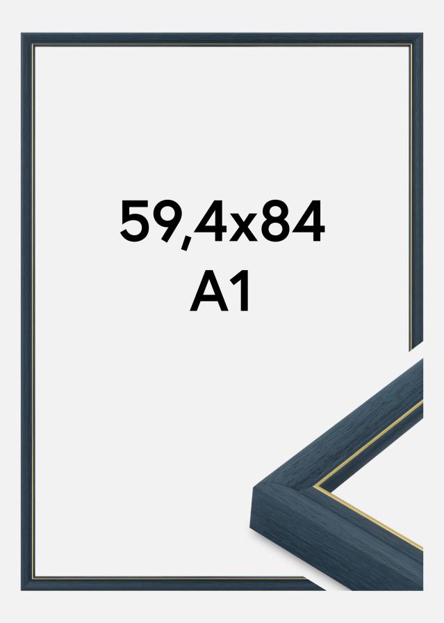 Okvir Canterbury Akrilno steklo Modra 59,4x84,1 cm (A1)