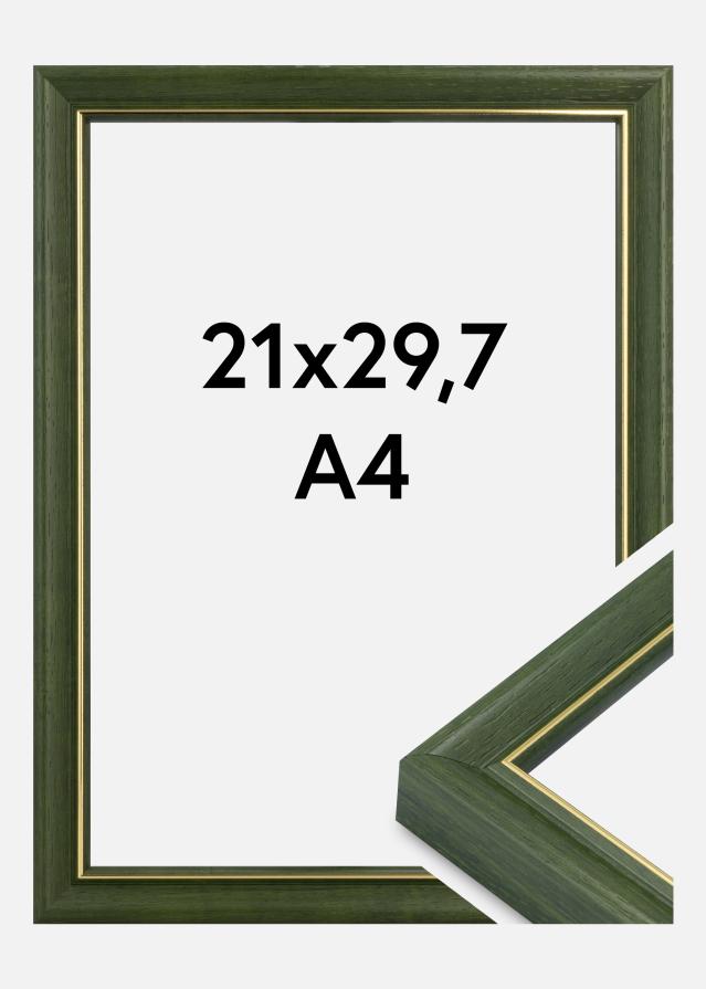 Okvir Canterbury Akrilno steklo Zelen 21x29,7 cm (A4)