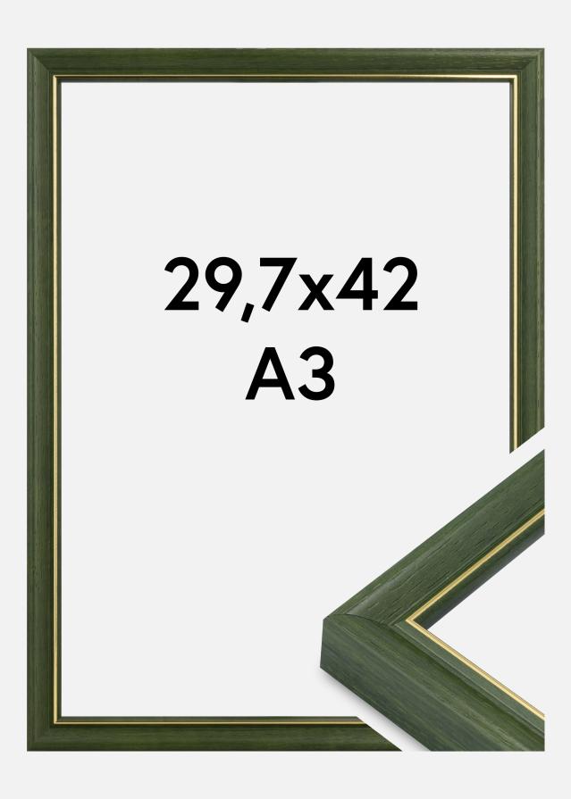 Okvir Canterbury Akrilno steklo Zelen 29,7x42 cm (A3)