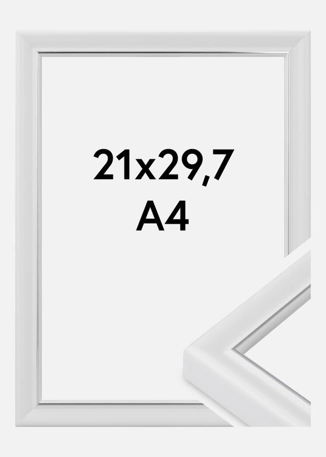 Okvir Canterbury Akrilno steklo Bela 21x29,7 cm (A4)