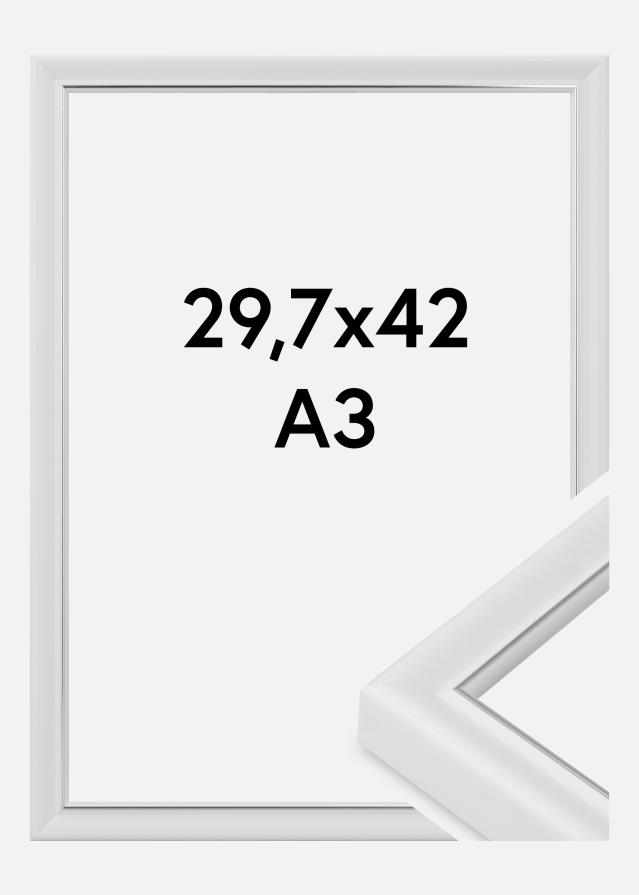 Okvir Canterbury Akrilno steklo Bela 29,7x42 cm (A3)