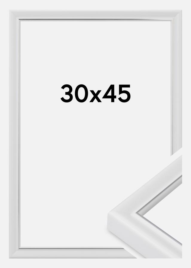 Okvir Canterbury Akrilno steklo Bela 30x45 cm