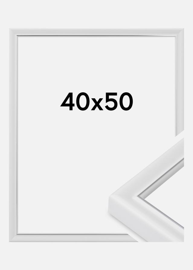 Okvir Canterbury Akrilno steklo Bela 40x50 cm