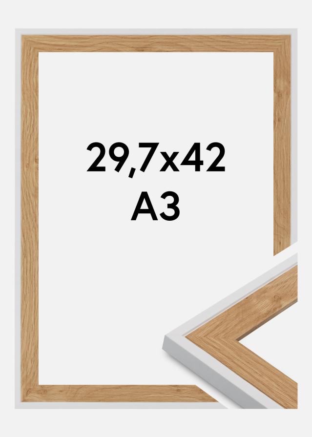 Okvir Clearline Akrilno steklo Bela 29,7x42 cm (A3)