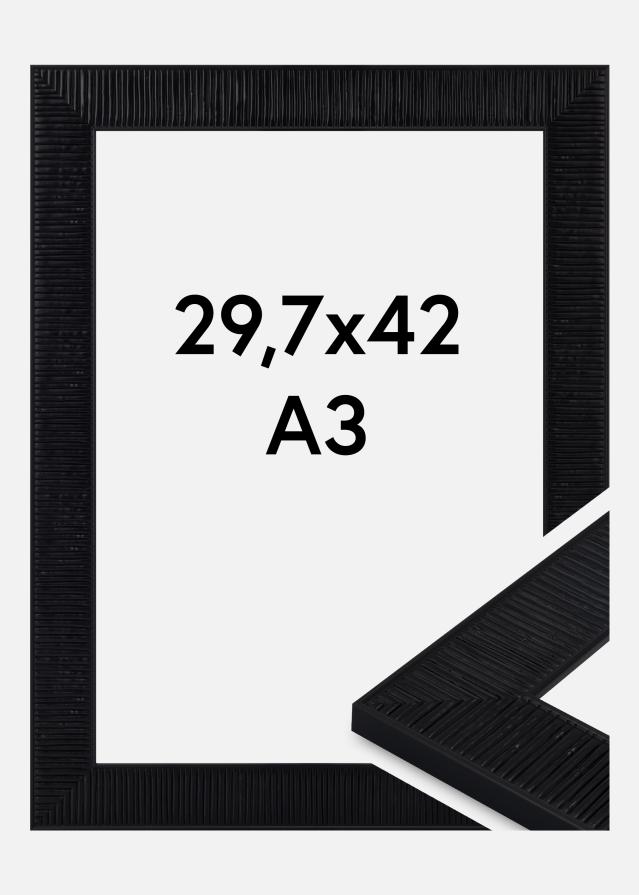 Okvir Lund Akrilno steklo Črna 29,7x42 cm (A3)