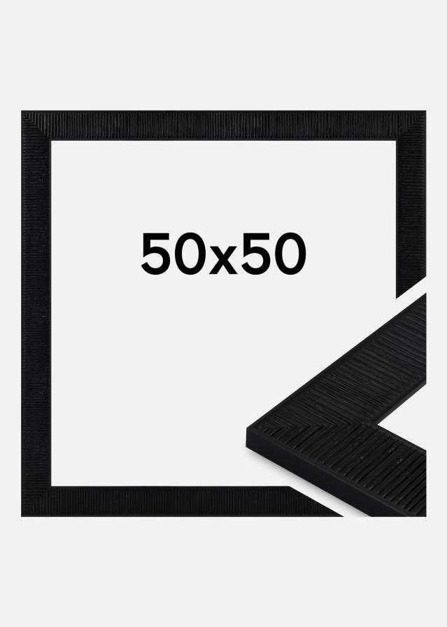 Okvir Lund Akrilno steklo Črna 50x50 cm