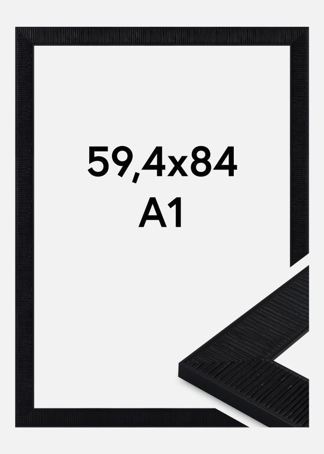 Okvir Lund Akrilno steklo Črna 59.4x84 cm (A1)