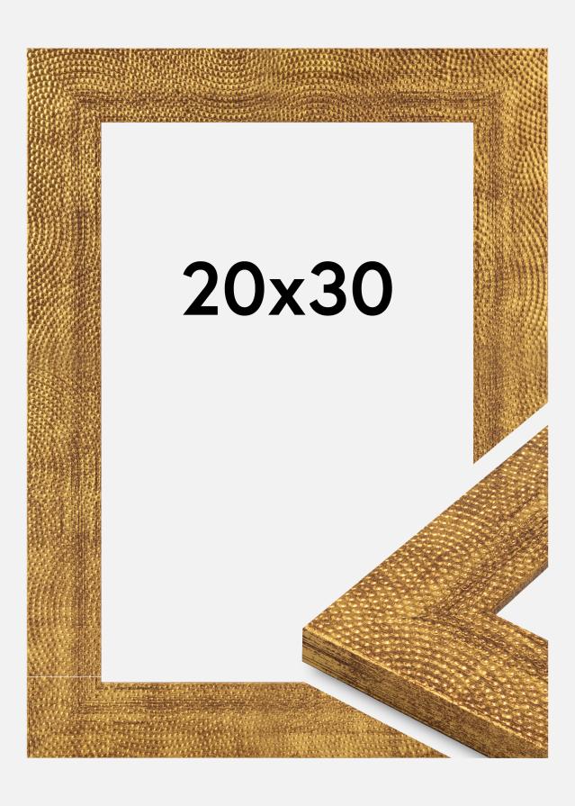 Okvir Linea Akrilno steklo Zlato 20x30 cm