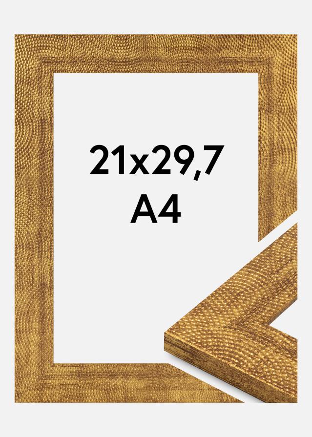 Okvir Linea Akrilno steklo Zlato 21x29,7 cm (A4)