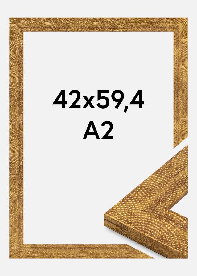 Okvir Linea Akrilno steklo Zlato 42x59,4 cm (A2)