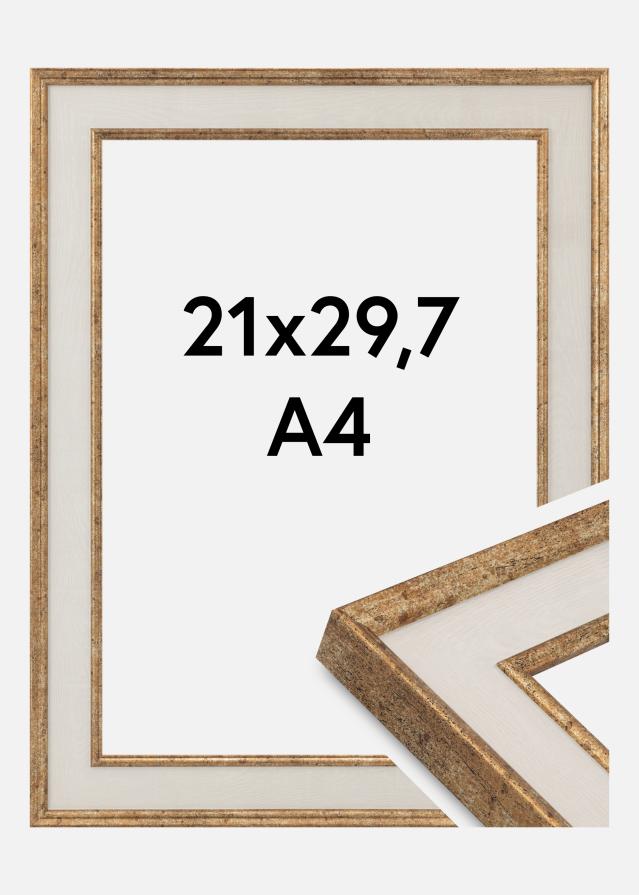 Okvir Dolly Akrilno steklo Zlato 21x29,7 cm (A4)