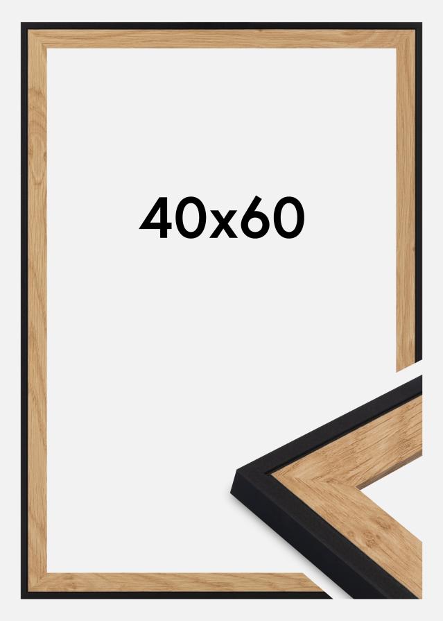 Okvir Iris Akrilno steklo Črna 40x60 cm