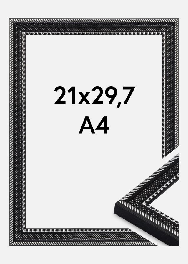 Okvir Trellis Akrilno steklo Črna 21x29,7 cm (A4)