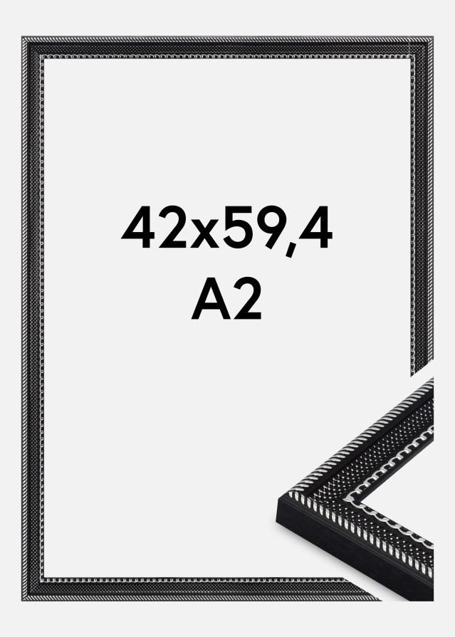 Okvir Trellis Akrilno steklo Črna 42x59,4 cm (A2)