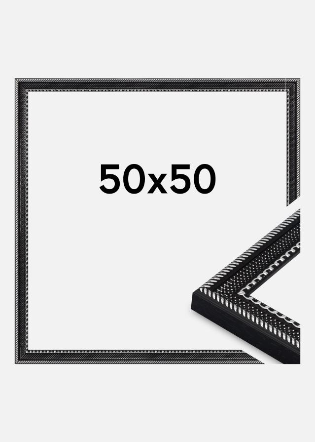 Okvir Trellis Akrilno steklo Črna 50x50 cm