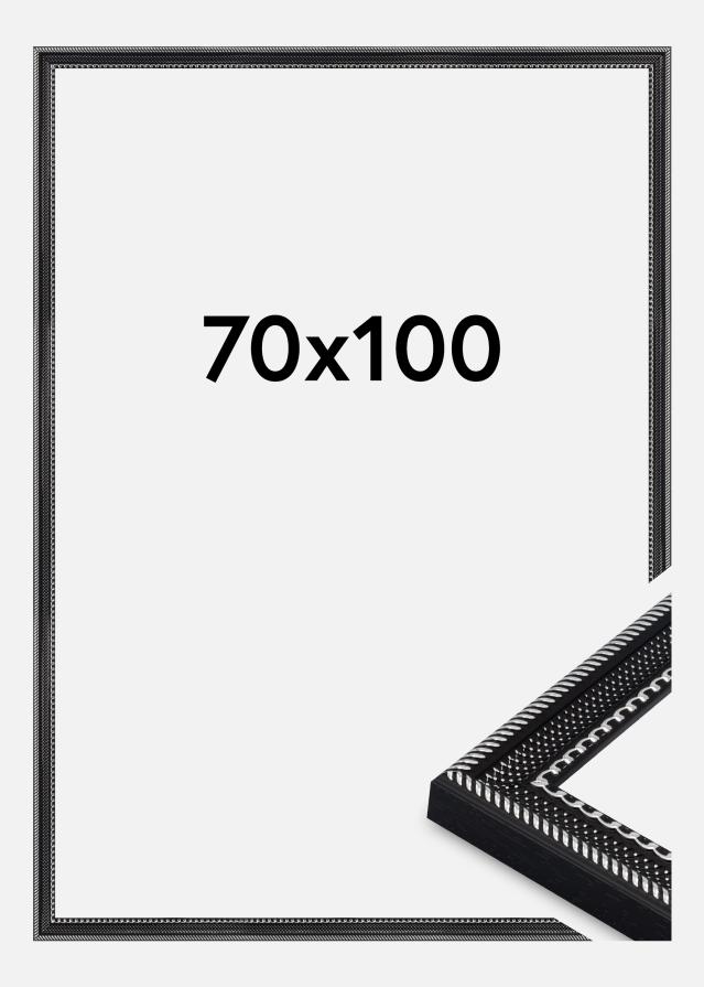 Okvir Trellis Akrilno steklo Črna 70x100 cm