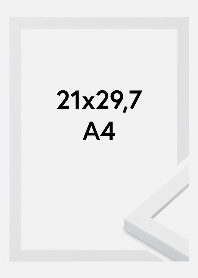 Okvir Oban Akrilno steklo Bela 21x29.7 cm (A4)