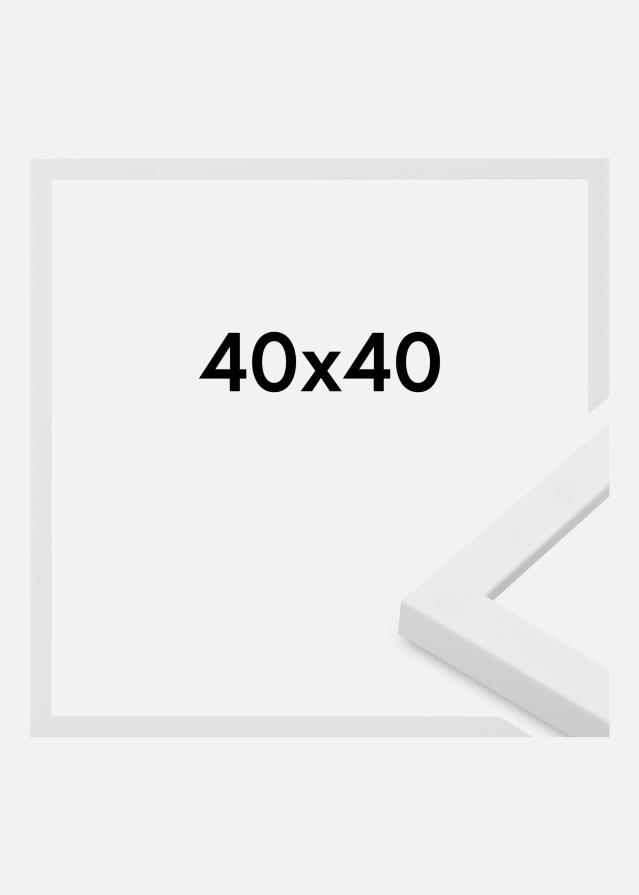Okvir Oban Akrilno steklo Bela 40x40 cm