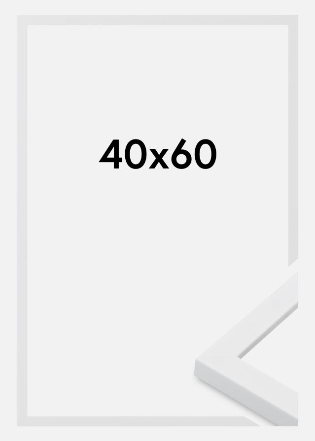 Okvir Oban Akrilno steklo Bela 40x60 cm