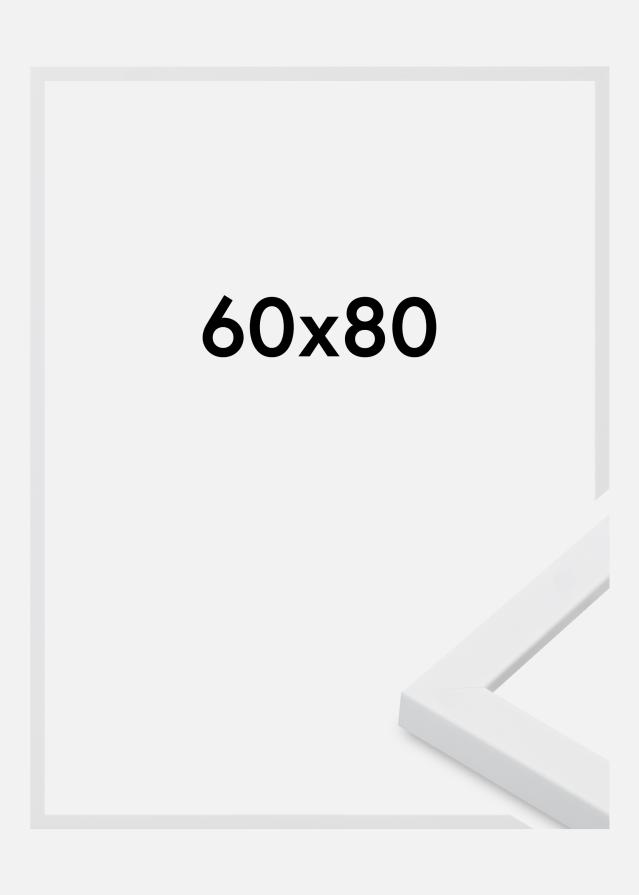 Okvir Oban Akrilno steklo Bela 60x80 cm