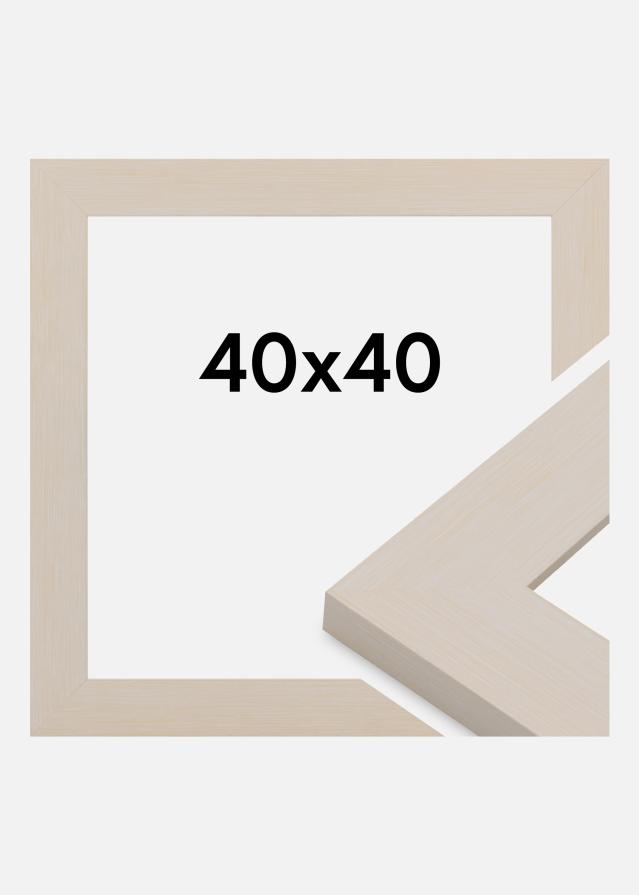 Okvir Pembrokeshire Akrilno steklo Bela 40x40 cm